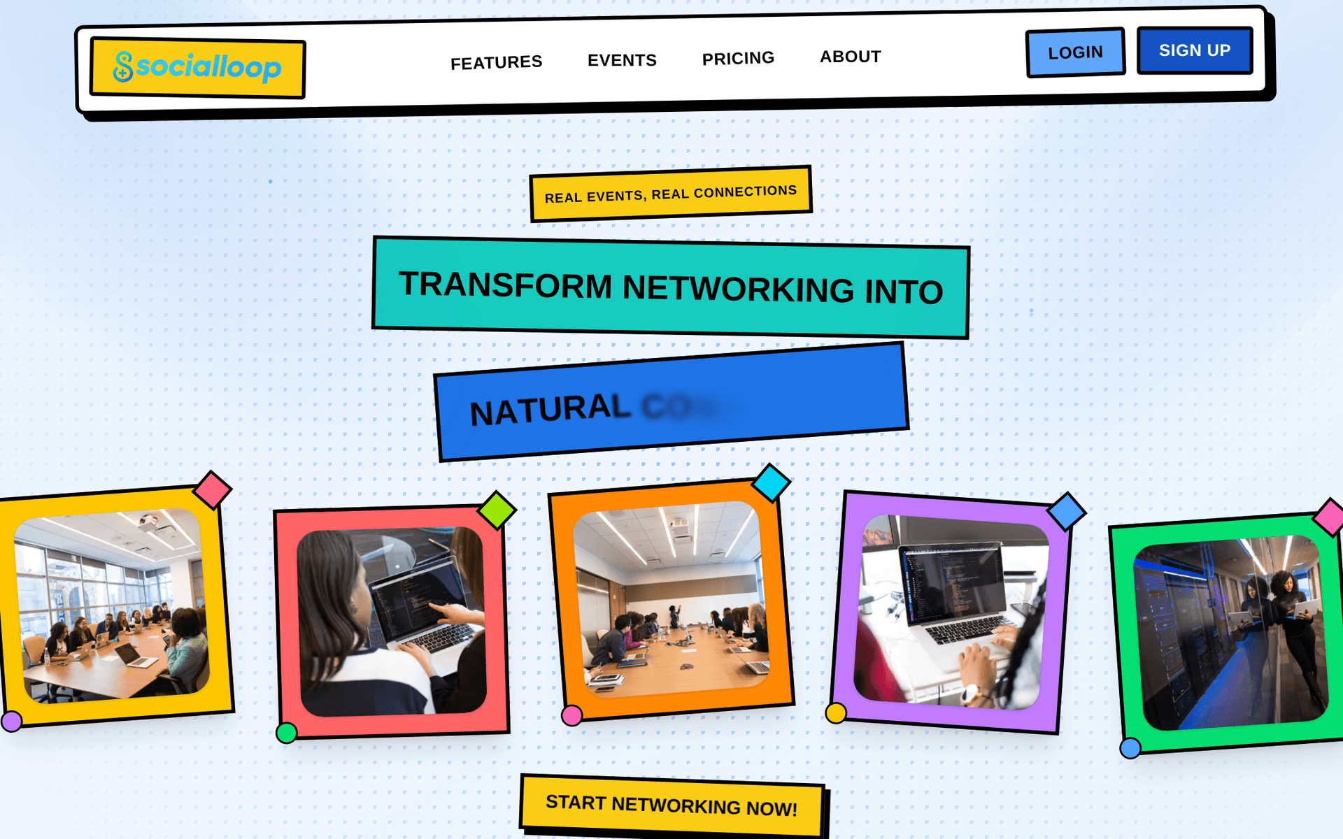 SocialLoop: transform networking into natural connections