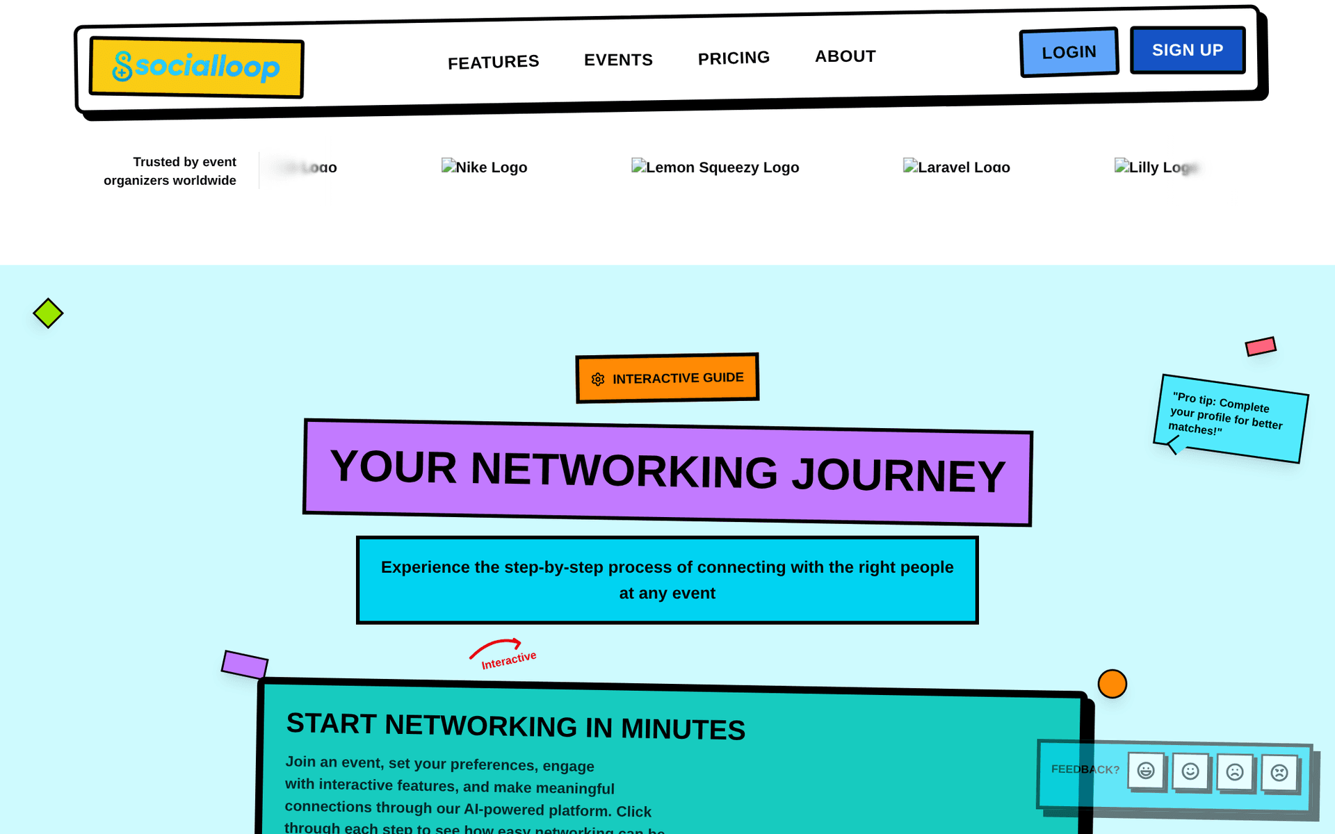 SocialLoop: your networking journey, step by step